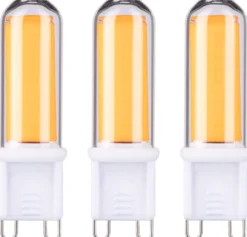 LED-pistokantalamppu Paulmann Pin Base, G9, 470lm, 4.6W, 2700K, kirkas, 3kpl