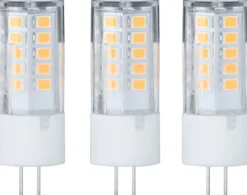 LED-pistokantalamppu Paulmann Pin Base, G4, 300lm, 3W, 2700K, kirkas, 3kpl