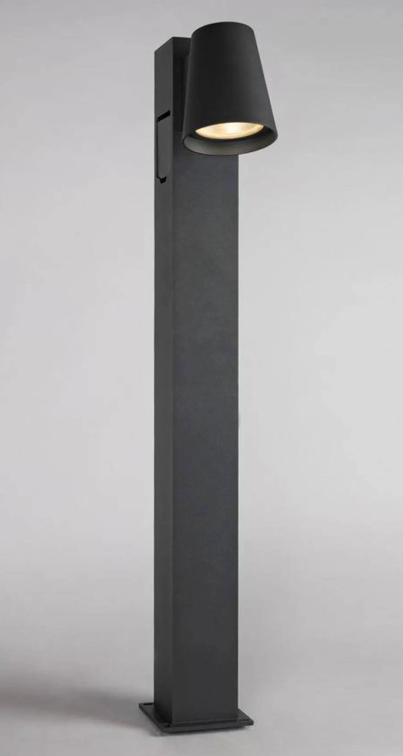 LED-pollarivalaisin Hide-a-lite Cone Pillar Socket 3000K antrasiitti