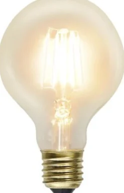 LED-polttimo Star Trading Soft Glow E27 G80 2,3W 2100K