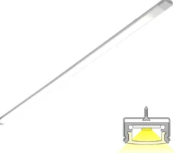 LED-profiili Limente Profil IR-DIM, 4000K, IP44, alumiini, eri kokoja