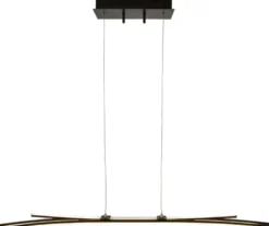LED-riippuvalaisin Aneta Lighting Svala 3000K musta