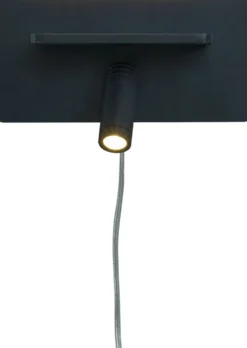 LED-seinävalaisin Aneta Lighting Cargador, musta