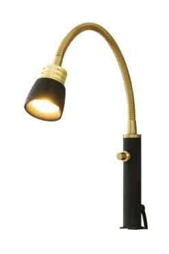 LED-seinävalaisin Aneta Lighting Eketorp himmentimellä musta