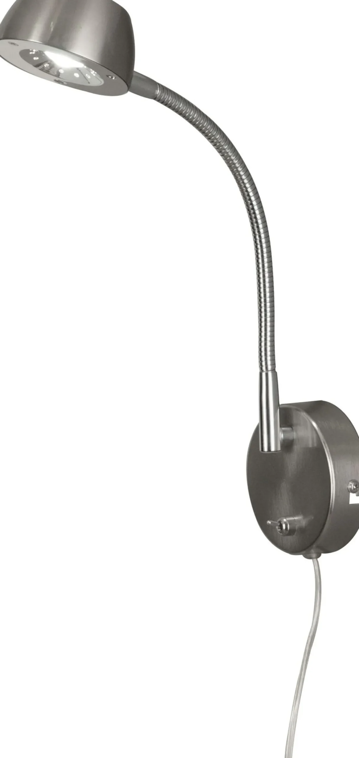 LED-seinävalaisin Aneta Lighting Juno flex teräs