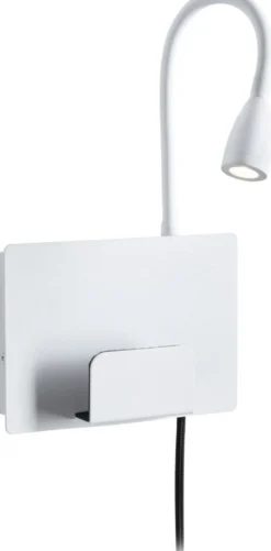 LED-seinävalaisin Paulmann Halina, USB C, 2700K, 200lm, 2.4W, eri värejä