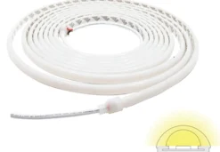 LED-silikoniprofiili Limente LED-Neon Dome 4000K 24V IP67 5m