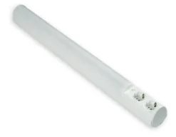 LED-työpistevalaisin Ensto Ali AL13218LED/DW 9W/8DW 768 mm 2-osainen pistorasia + kytkin valkoinen