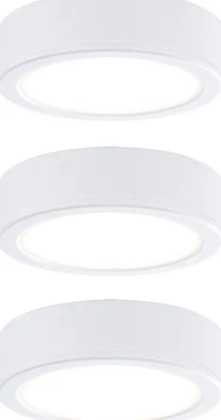 LED-työpistevalaisin Paulmann Pukk, 3kpl, 3.5W, 65mm, 210lm, eri värejä