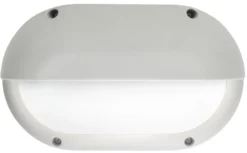 LED-ulkoseinävalaisin Airam Cestus Horizontal Eye 20W/840 165x270x110 mm IP65 valkoinen/opaali
