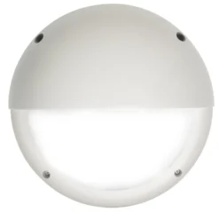 LED-ulkoseinävalaisin Airam Cestus Round Eye, 20W/840, Ø261x150mm, IP65, valkoinen/opaali
