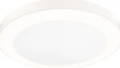 LED-ulkoseinävalaisin liike- ja hämärätunnistimella Paulmann Circula, IP44, 3000K, korroosionkestävä, valkoinen