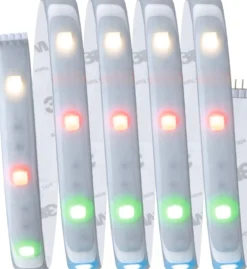 LED-valonauha Paulmann MaxLED 250, Smart Home Zigbee 3.0, aloituspakkaus, 1.5m, IP44, 9W, 180lm/m, 30LEDs/m, RGBW+, 24VA