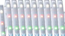 LED-valonauha Paulmann MaxLED 250, Smart Home Zigbee 3.0, aloituspakkaus, 3m, IP44, 15W, 180lm/m, 30LEDs/m, RGBW+, 36VA