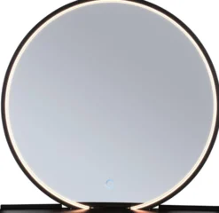 LED-valopeili Paulmann Miro, IP44, 160lm, 10.5W, säädettävä värilämpötila, mattamusta