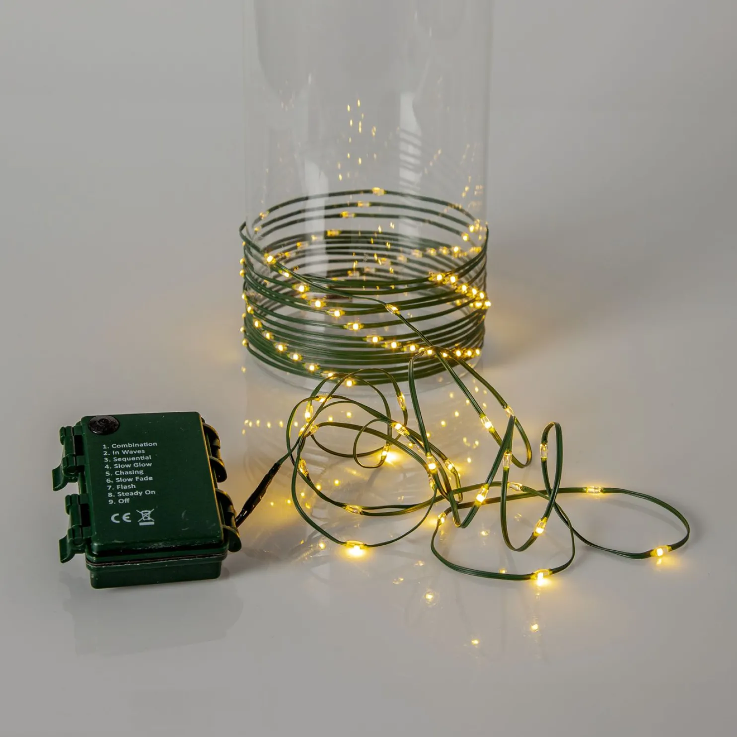 LED-valosarja Star Trading Dew Drop Micro, efektit, 7.2m