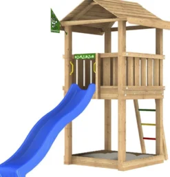 Leikkitornikokonaisuus Jungle Gym House 2.1, ilman liukumäkeä