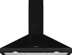 Liesituuletin Smeg KSED95NEE, 90cm, musta, seinälle