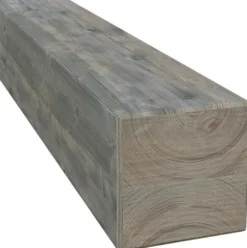 Liimapuutolppa Palmako 90x90x1000 mm painekyllästetty harmaa 5 kpl/pkt