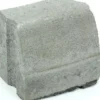 Liimattava reunakivi Rudus kaarre R1000 kupera 195x130x160 mm sileä harmaa