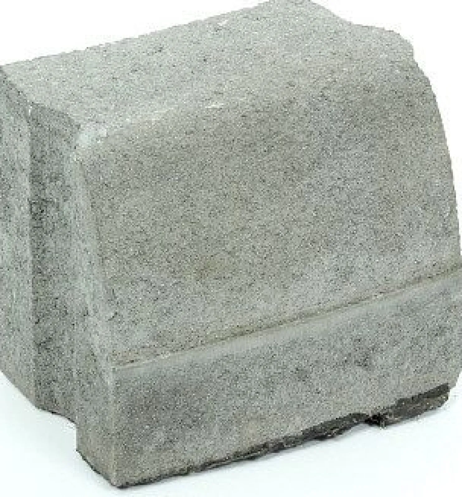 Liimattava reunakivi Rudus kaarre R1000 kupera 195x130x160 mm sileä harmaa