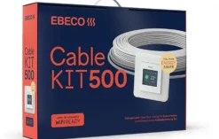 Lämpökaapelipaketti Ebeco Cable Kit 500, eri vaihtoehtoja
