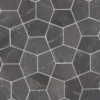 Luonnonkivilaatta Qualitystone Pentagon Grey, 150x100mm