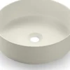 Malja-allas Bathco Carnac, Ø355mm, matta luonnonvalkoinen