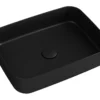 Malja-allas Interia Infinity Rectangle 500x360 mm mattamusta