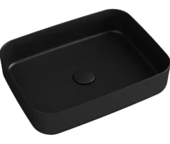 Malja-allas Interia Infinity Rectangle 500x360 mm mattamusta