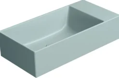Malja-allas Interia Kube X 50x25cm, ei hanareikää, vasen/oikea