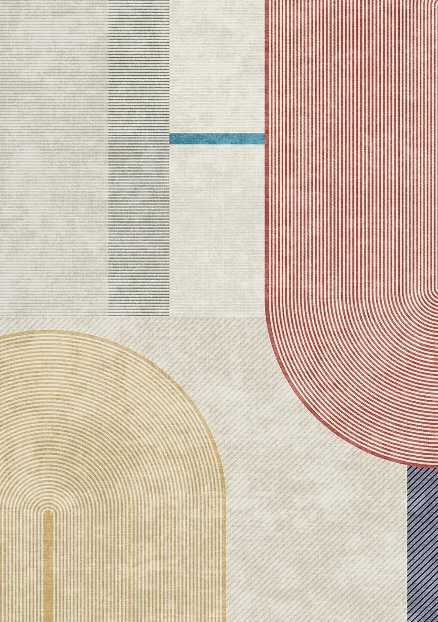 Matto Linento Infkece13, 160x230cm, monivärinen
