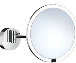 Meikkipeili Smedbo Outline Sensor FK487H Ø215 mm valolla kiinteä asennus