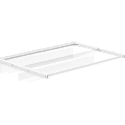 Mesh kenkähylly Elfa 40 ulosvedettävä 605x430x96 mm valkoinen