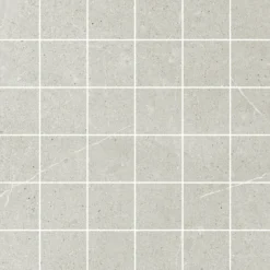 Mosaiikkilaatta Pukkila Ease Light Grey matta sileä 5x5 cm