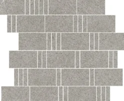 Mosaiikkilaatta Pukkila Landstone Grey Pave himmeä sileä 298x298 mm