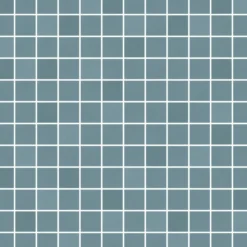 Mosaiikkilaatta Pukkila Mosaico Porcelanico Blue himmeä sileä 25x25 mm