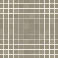 Mosaiikkilaatta Pukkila Mosaico Porcelanico Grey himmeä sileä 25x25 mm