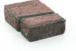 Muurikivi Rudus Muurikko päätypari 100 mm sileä punamusta
