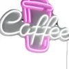 Neonkyltti/seinävalaisin Trio Coffee LED