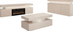 Olohuoneen huonekalusetti Nomla GLOSSA XI, beige
