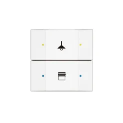 Painike ABB KNX Impressivo - 2 MV T U valkoinen