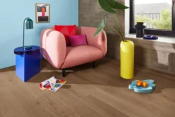 Parketti Boen Oak Medium Grey Animoso Mix, 181mm, mattalakattu, harjattu