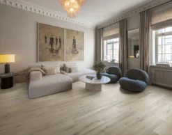 Parketti Kährs Beyond Retro Tammi Loft White 1S ultramattalakattu harjattu
