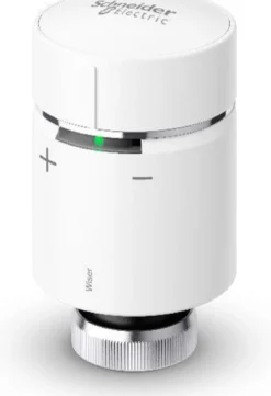 Patteritermostaatti Schneider Electric Wiser iTRV, valkoinen