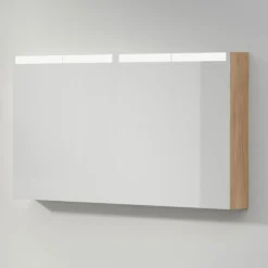 Peilikaappi INR Stage 140, Natural Oak, 4 ovea, pistorasia