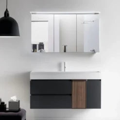 Peilikaappi LED-valaisimella Bathlife Glänsa, valkoinen, eri kokoja