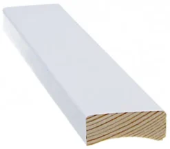 Peitelista Cent, 12x32mm, mänty, valkoinen, eri pituuksia