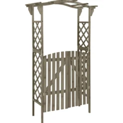 Pergola portilla, 116x40x204cm, kuusi, eri värejä