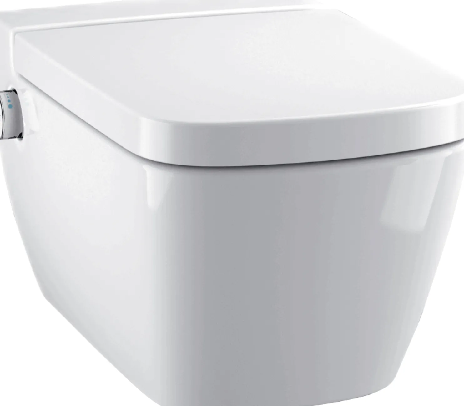 Pesevä WC-istuin TECEone Bidé, termostaattisäädöllä, valkoinen